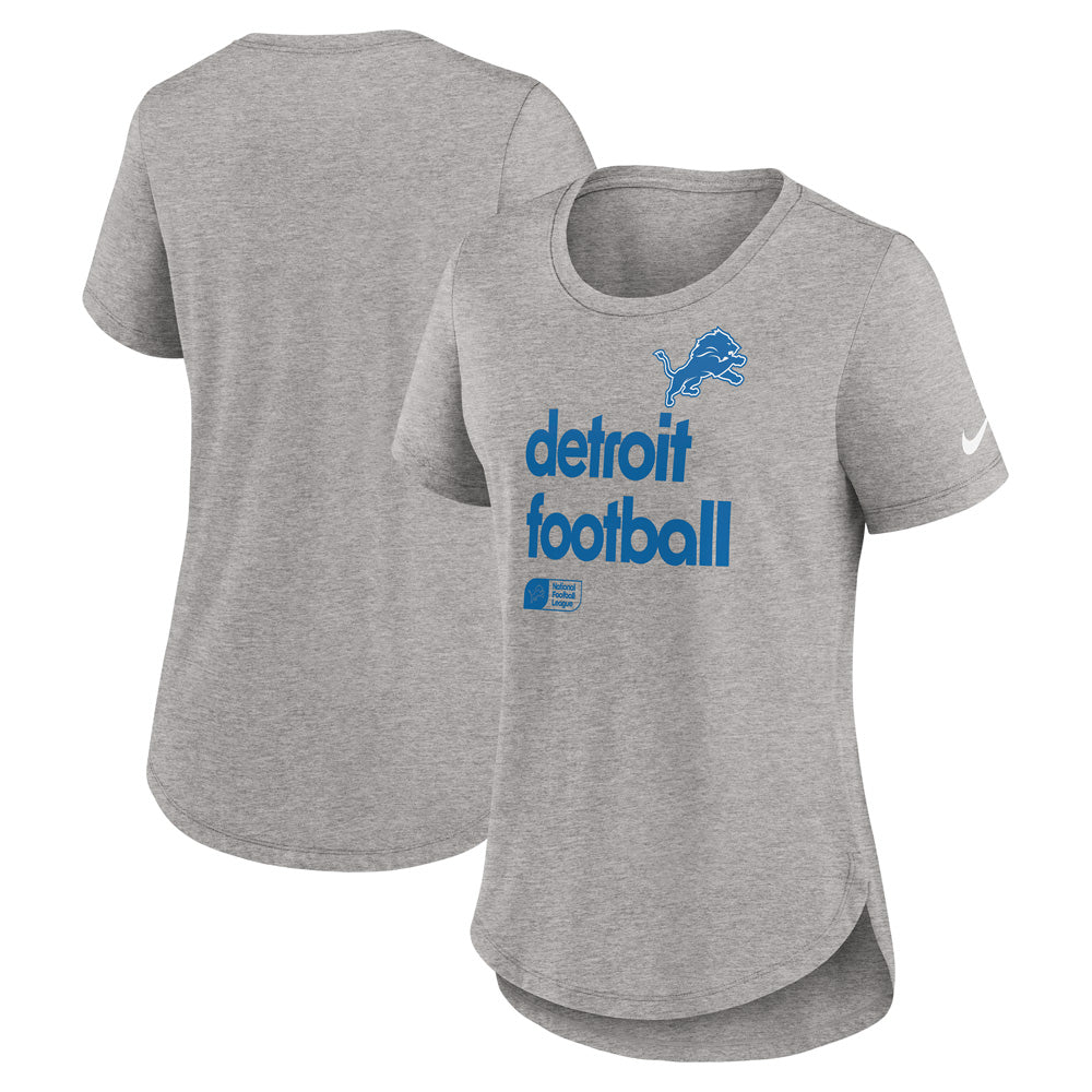 NFL Detroit Lions Women&#39;s Nike Triblend Fashion Tee