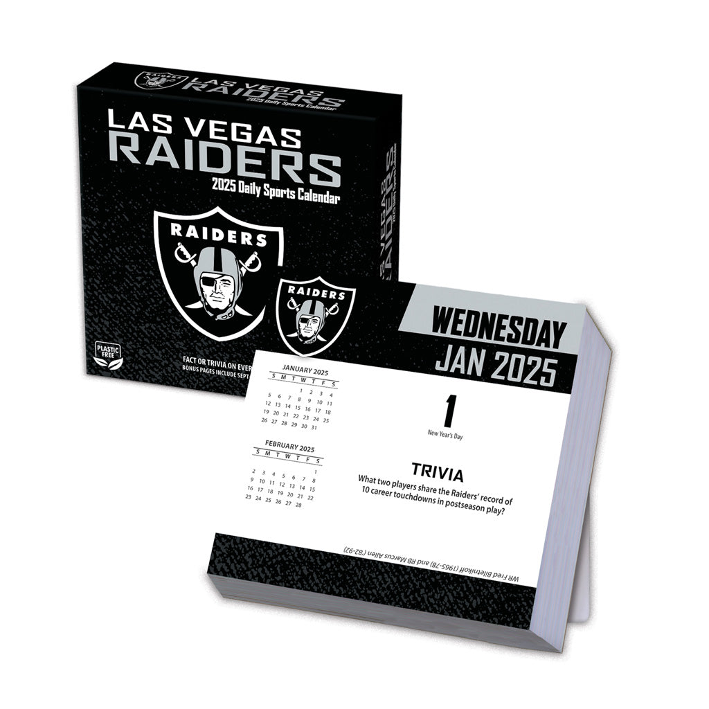 NFL Las Vegas Raiders 2024-2025 Boxed Calendar