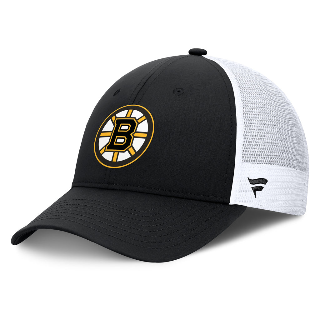 NHL Boston Bruins Fanatics Authentic Pro Tucker Snapack Hat