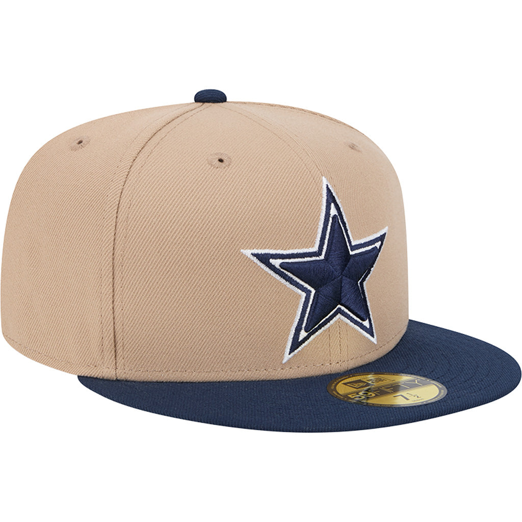 NFL Dallas Cowboys New Era Camel 59FIFTY Fitted