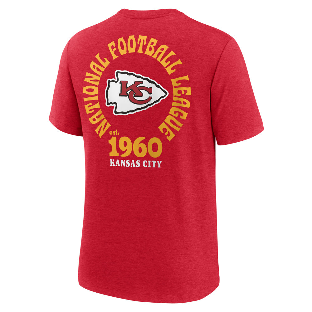 NFL Kansas City Chiefs Nike 2-Hit Triblend Tee