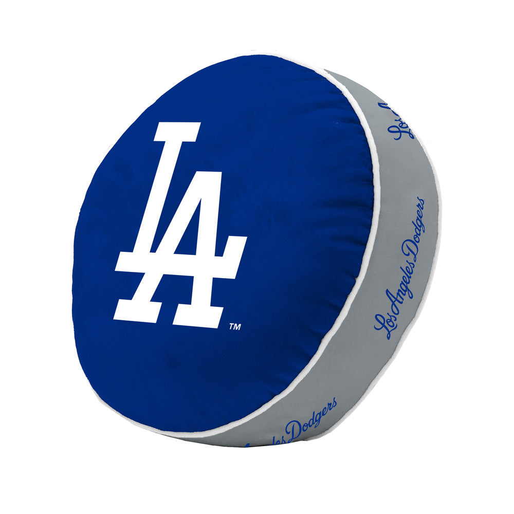 MLB Los Angeles Dodgers Logo Brands Puff Pillow