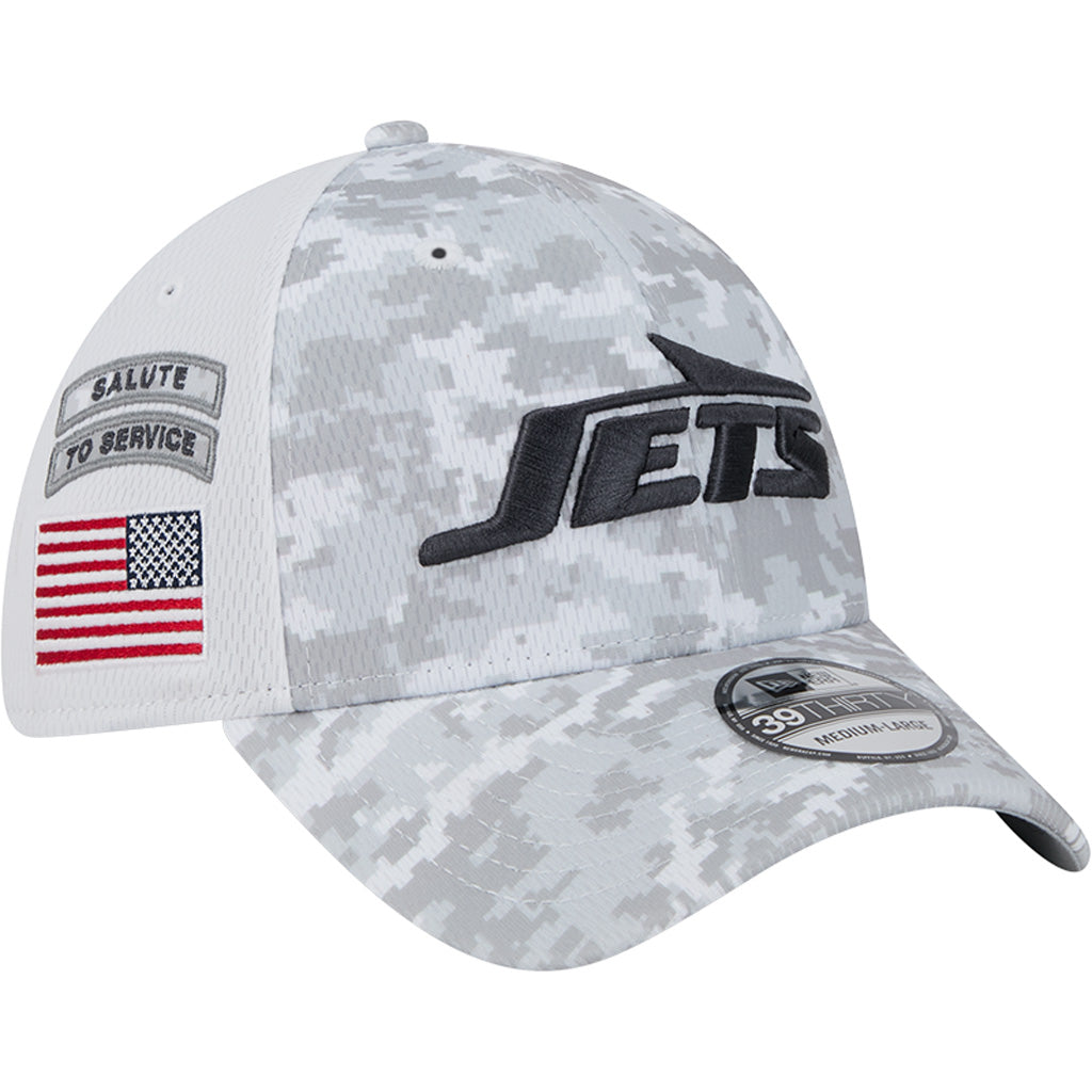 NFL New York Jets New Era 2024 Salute to Service 39THIRTY Flex Fit Hat