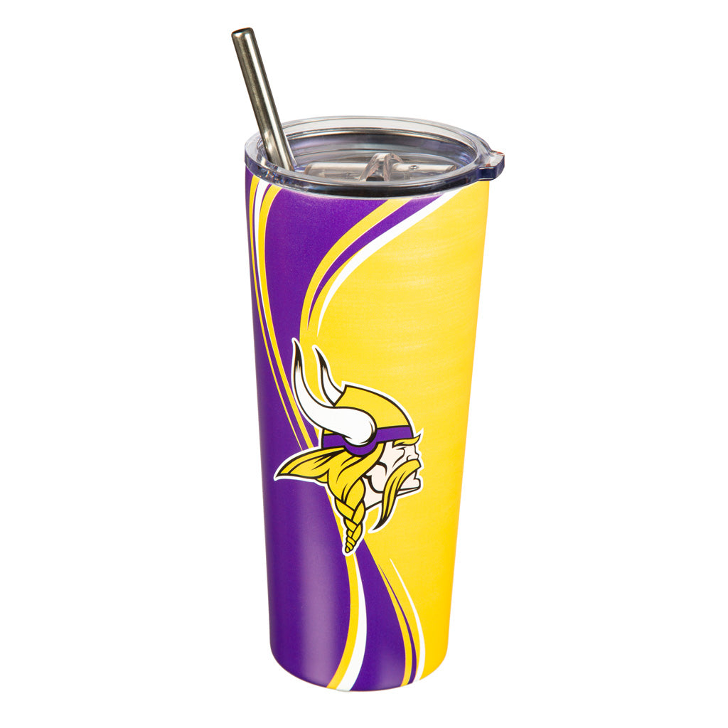 NFL Minnesota Vikings Evergreen 20oz Steel Tumbler