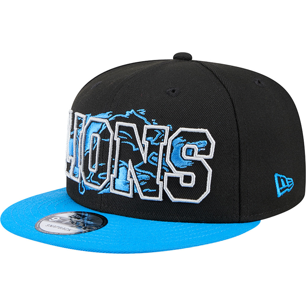 NFL Detroit Lions New Era Splatter 9FIFTY Snapback Hat