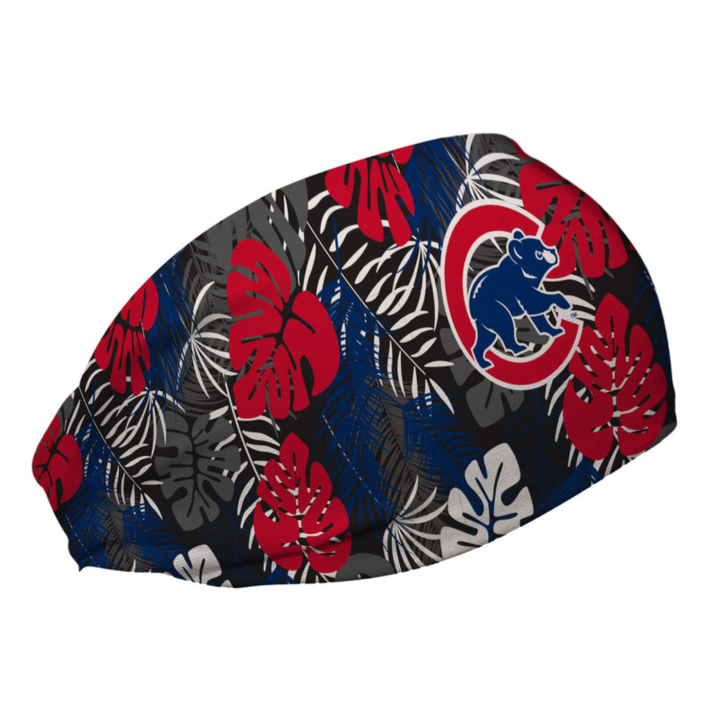 MLB Chicago Cubs Vertical Athletics Tropical Palm Headband