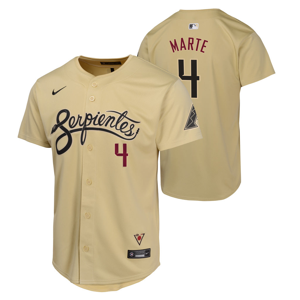 MLB Arizona Diamondbacks Ketel Marte Youth City Connect Limited Jersey