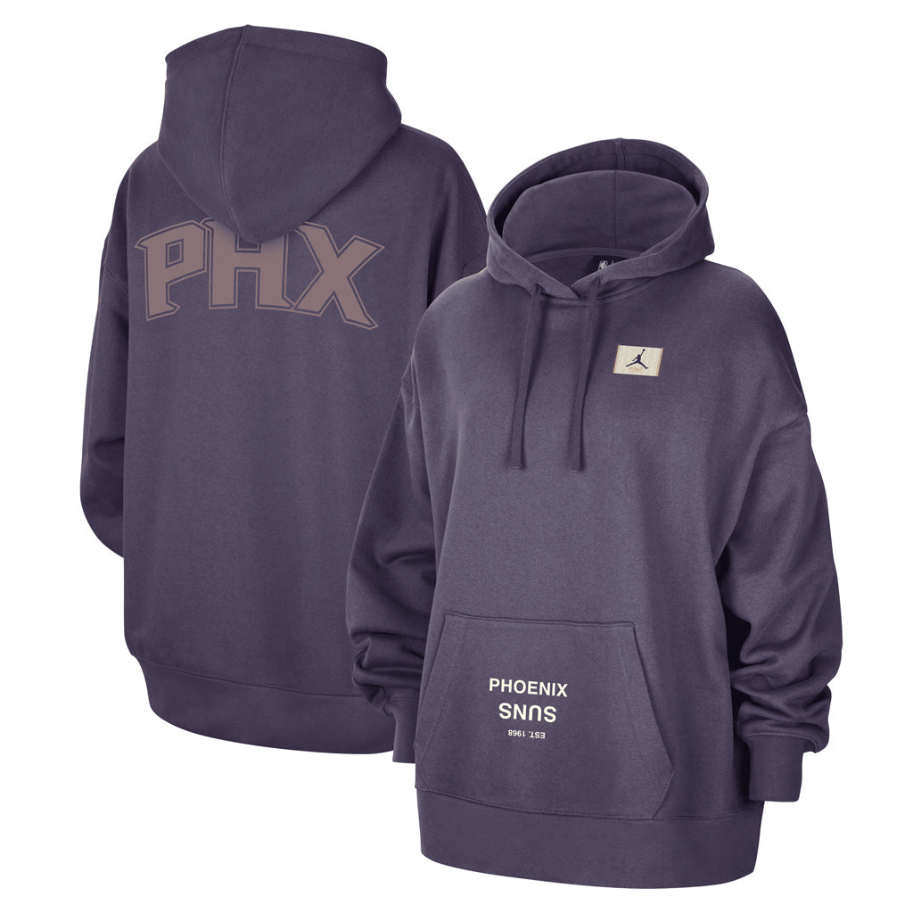 NBA Phoenix Suns Jordan 2024/25 Women&#39;s Courtside Oversized Hoodie