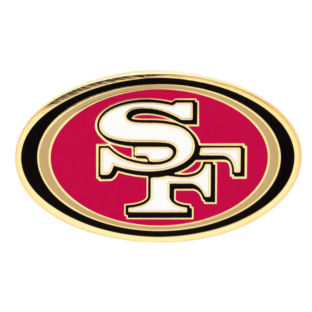 NFL San Francisco 49ers WinCraft Primary Logo Enamel Pin