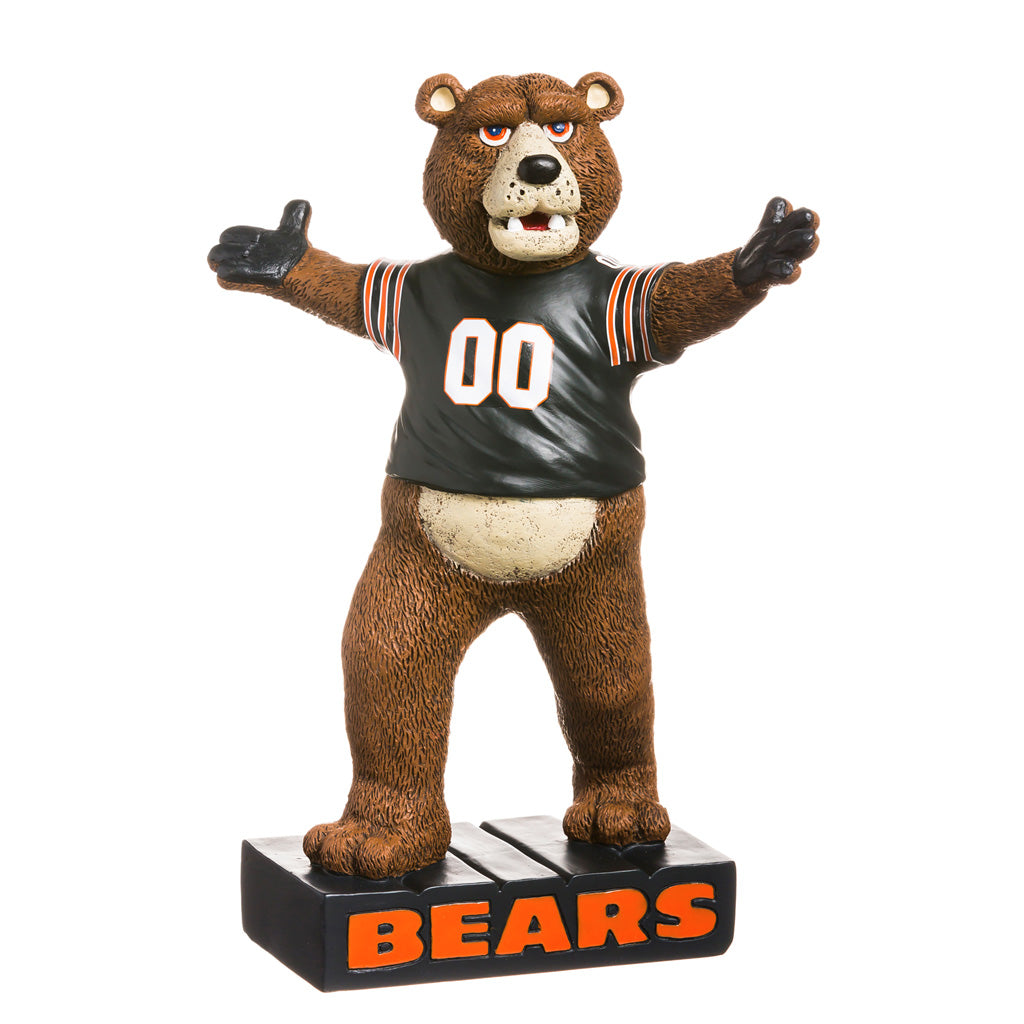 NFL Chicago Bears Evergreen 16&quot; Mascot Statue