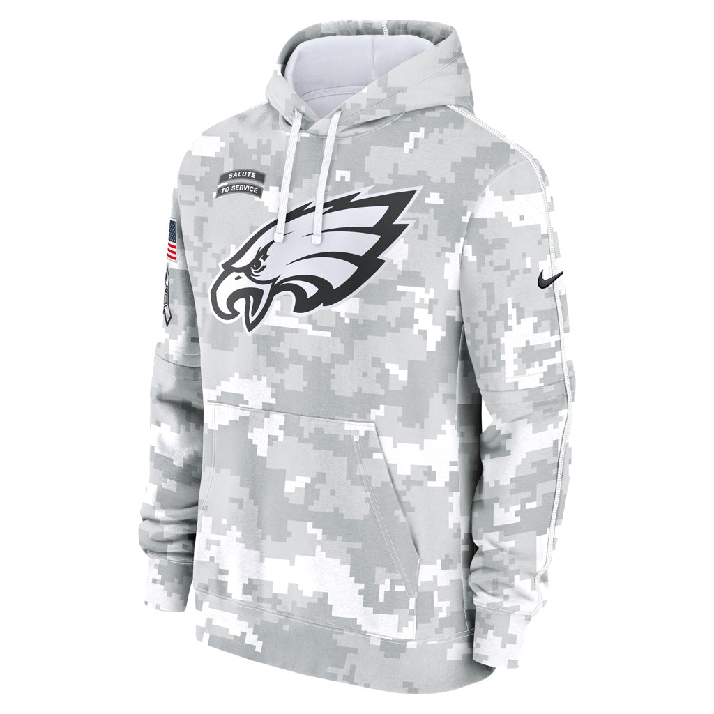 NFL Philadelphia Eagles Nike 2024 Salute to Service Club Hoodie