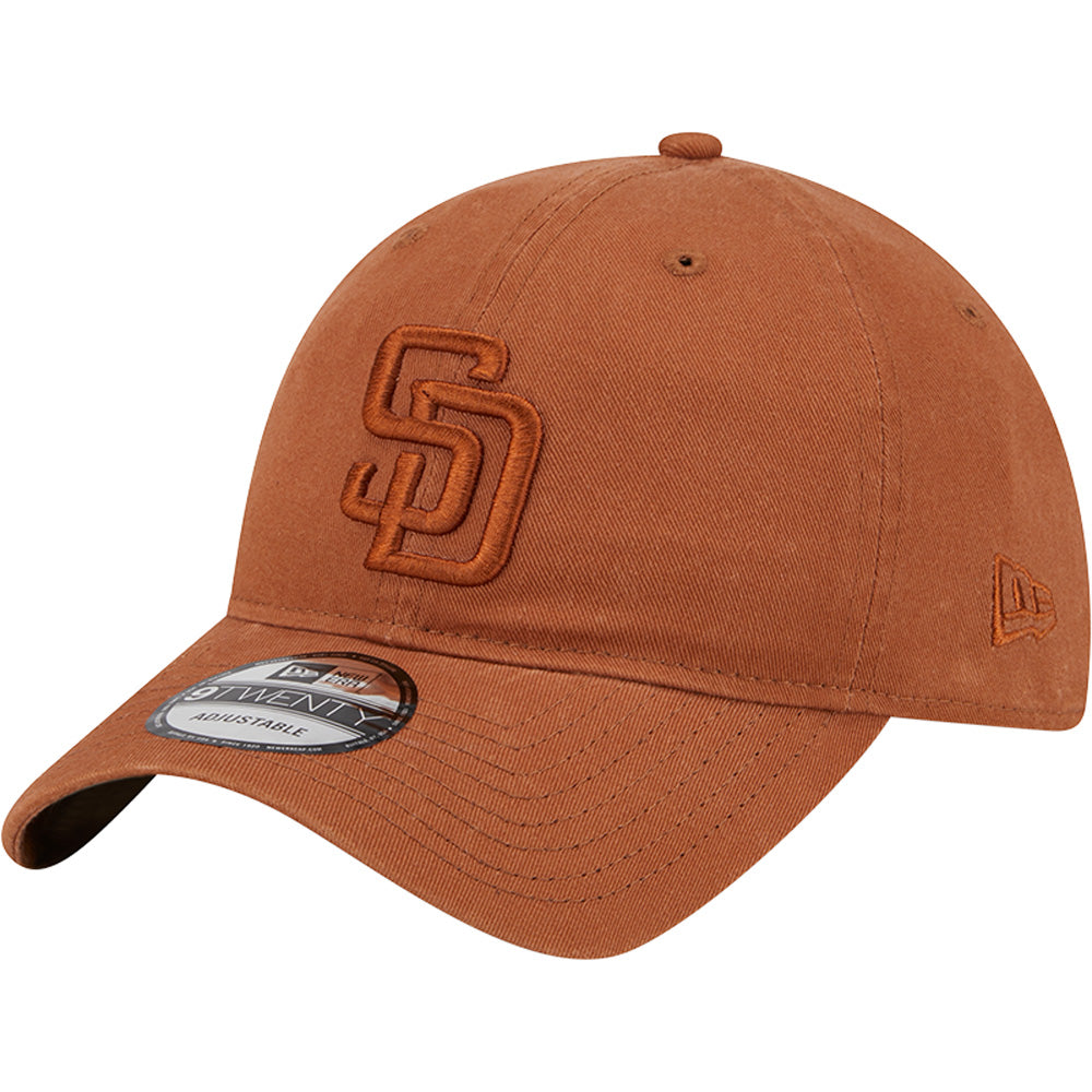 MLB San Diego Padres New Era Earthly Brown 9TWENTY Adjustable Hat