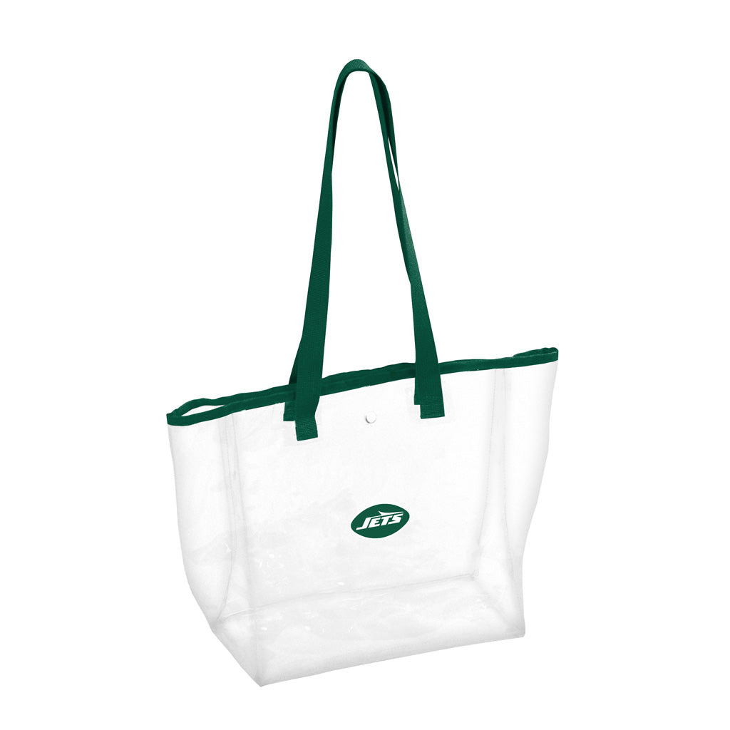 NFL New York Jets Logo Brands Stadium Clear Tote