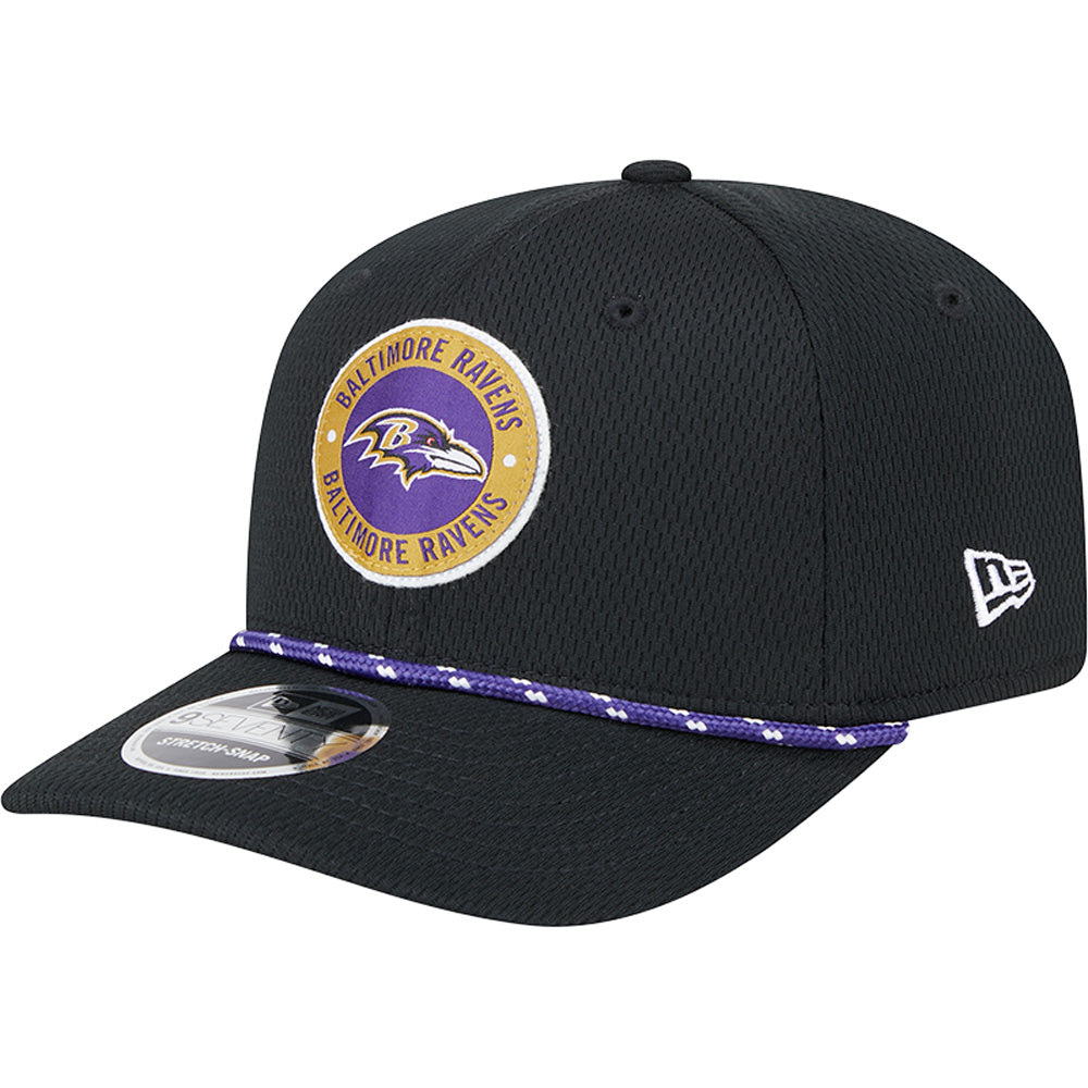 NFL Baltimore Ravens New Era 2024/25 Sideline 9SEVENTY Stretch Snapback