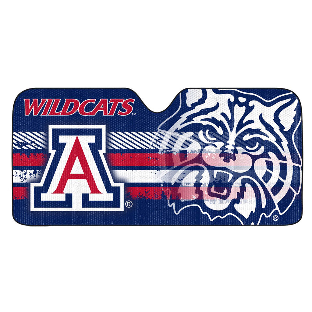 NCAA Arizona Wildcats Logo Auto Sun Shade