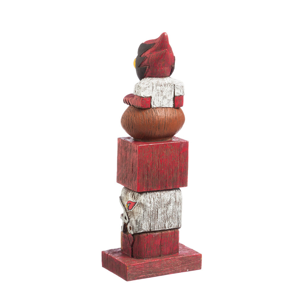 NFL Arizona Cardinals Evergreen Tiki Totem