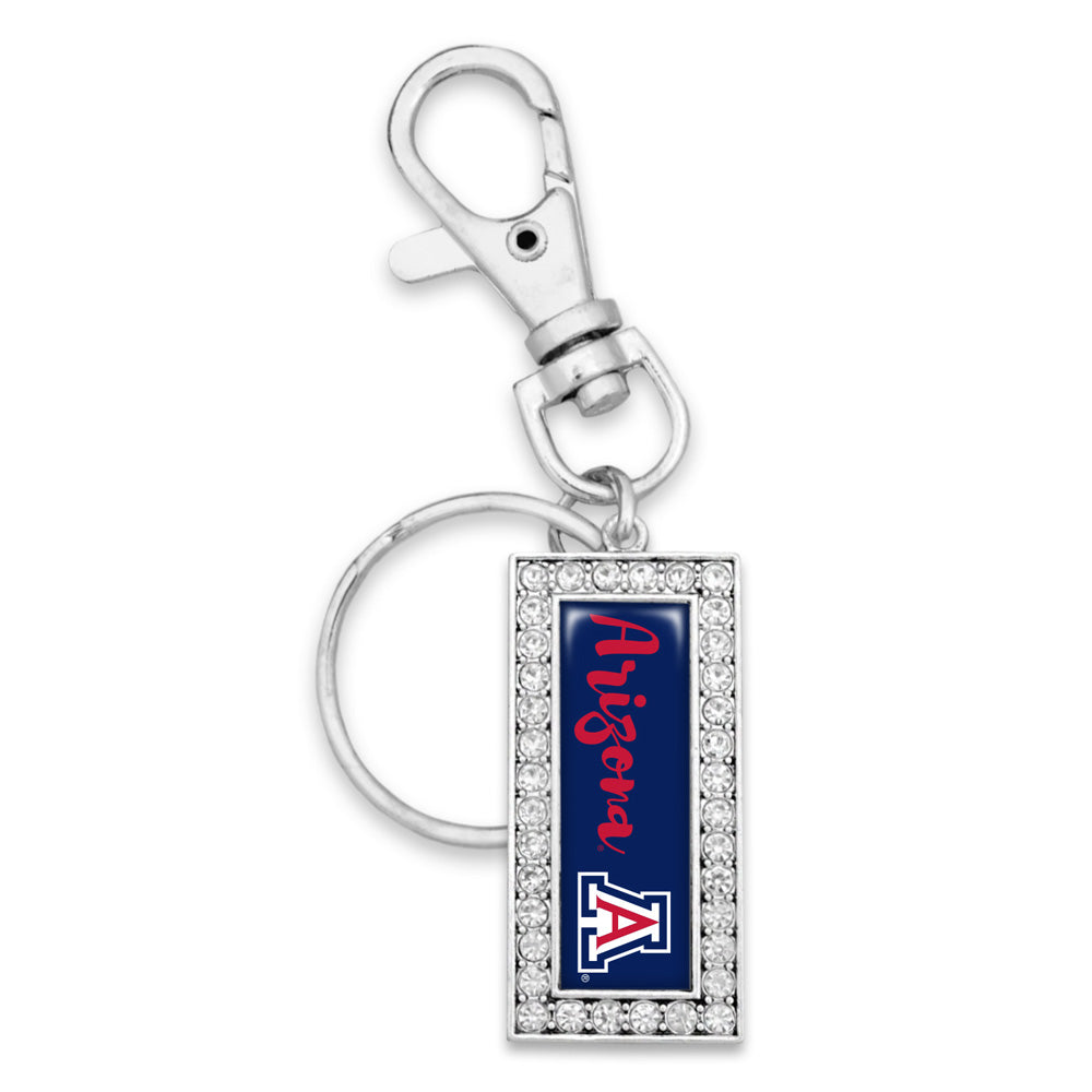 NCAA Arizona Wildcats Gentry USA Script Keychain