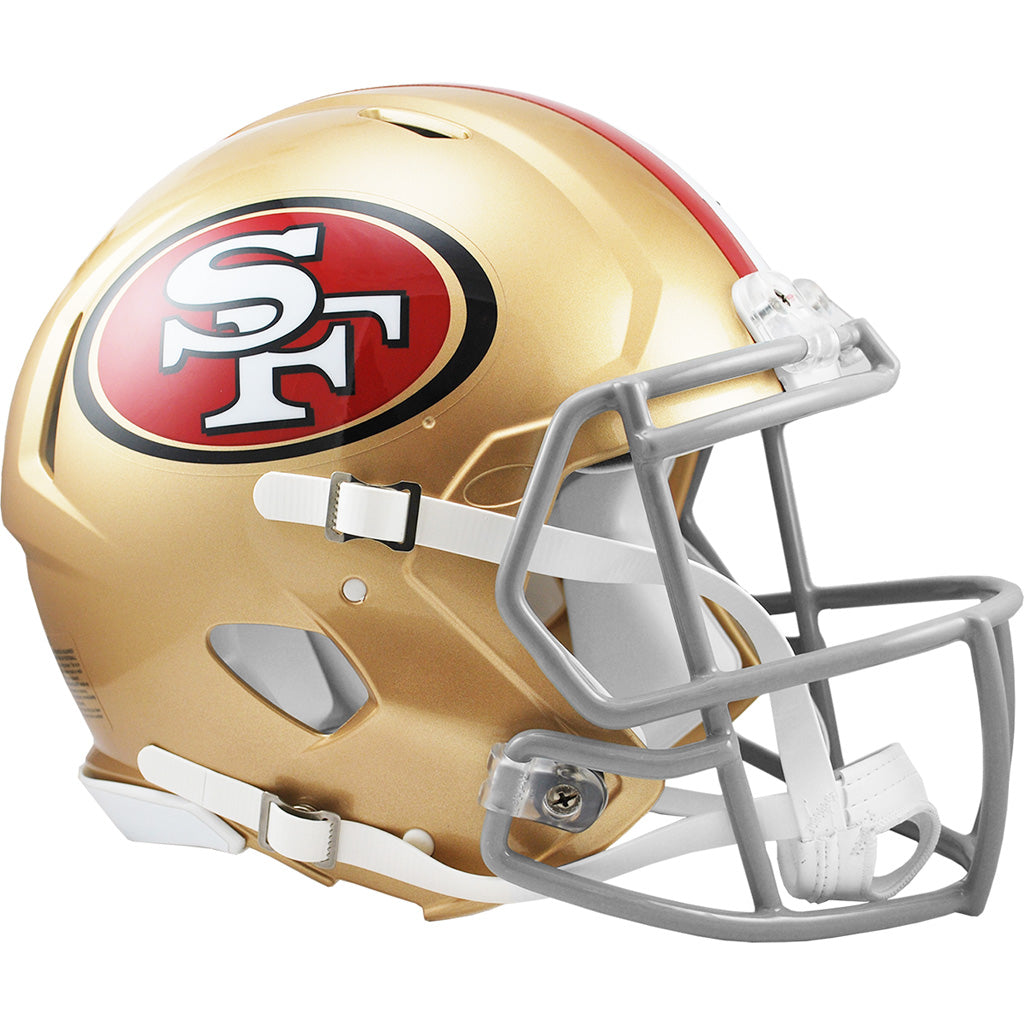 NFL San Francisco 49ers Riddell Authentic Speed Helmet