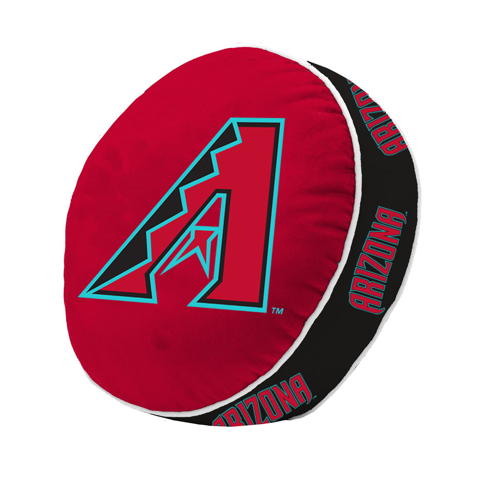 MLB Arizona Diamondbacks Logo Brands Puff Pillow