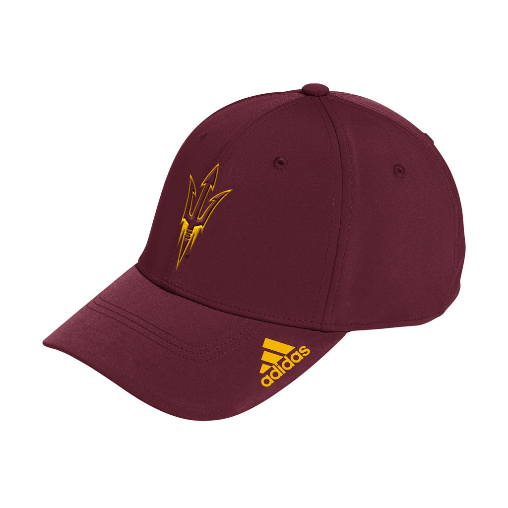 NCAA Arizona State Sun Devils adidas Logo Poly Structured Flex Fit Hat