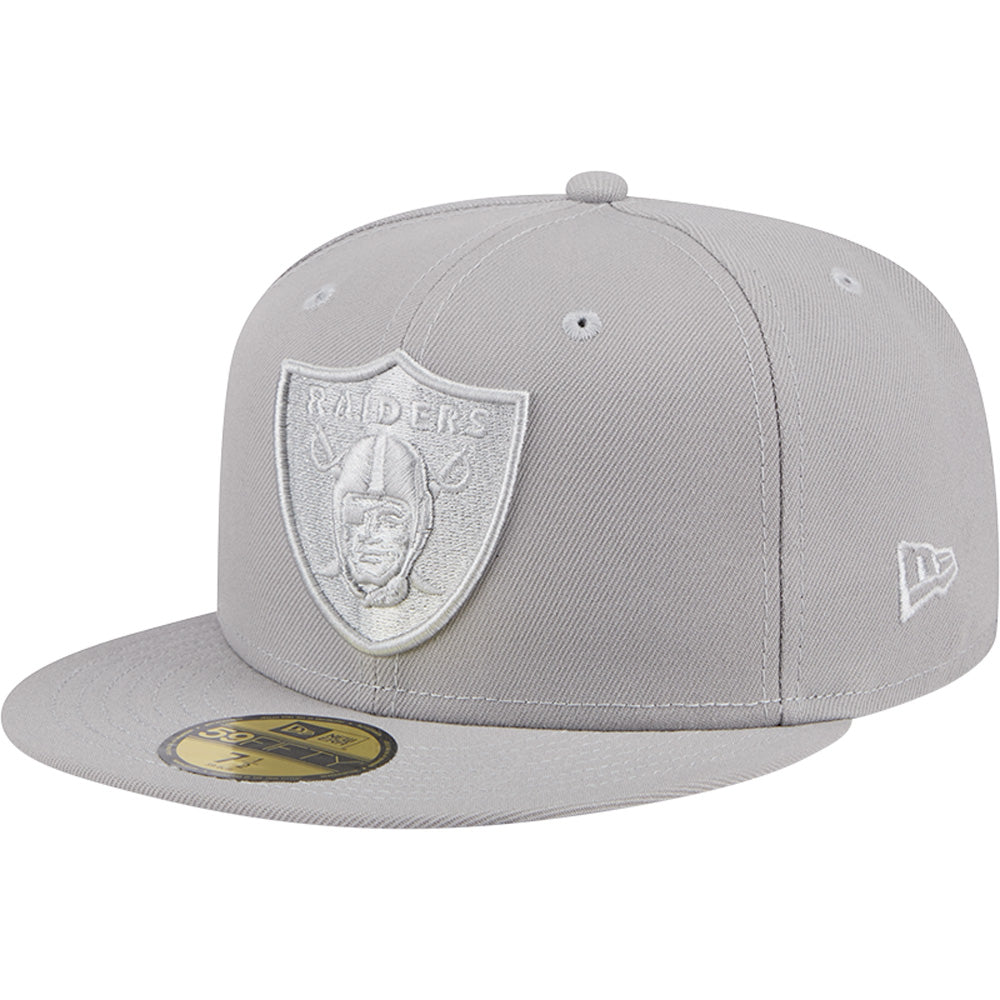 NFL Las Vegas Raiders New Era Gray on Gray 59FIFTY Fitted