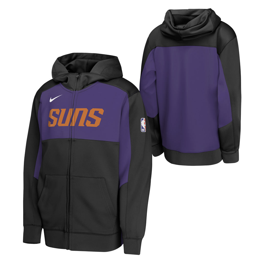 NBA Phoenix Suns Youth Nike On-Court Showtime Full Zip Hoodie