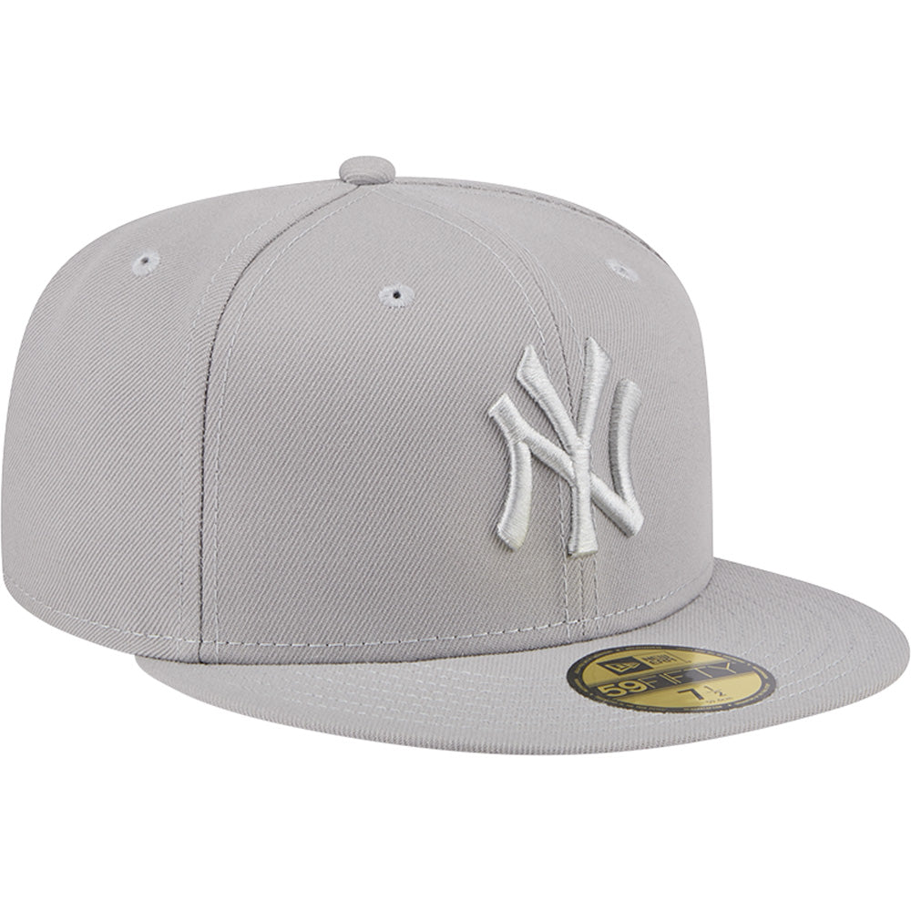 MLB New York Yankees New Era Gray on Gray 59FIFTY Fitted