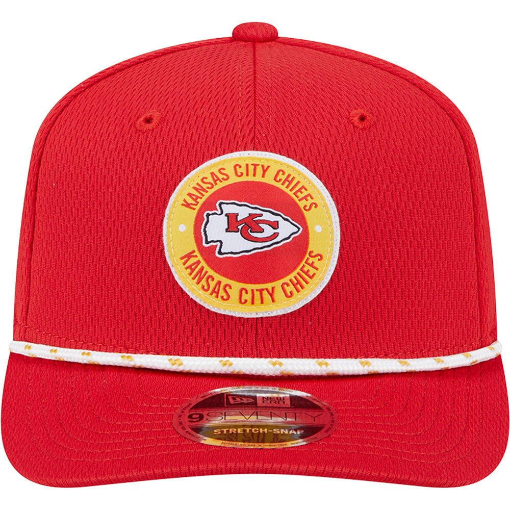 NFL Kansas City Chiefs New Era 2024/25 Sideline 9SEVENTY Stretch Snapback