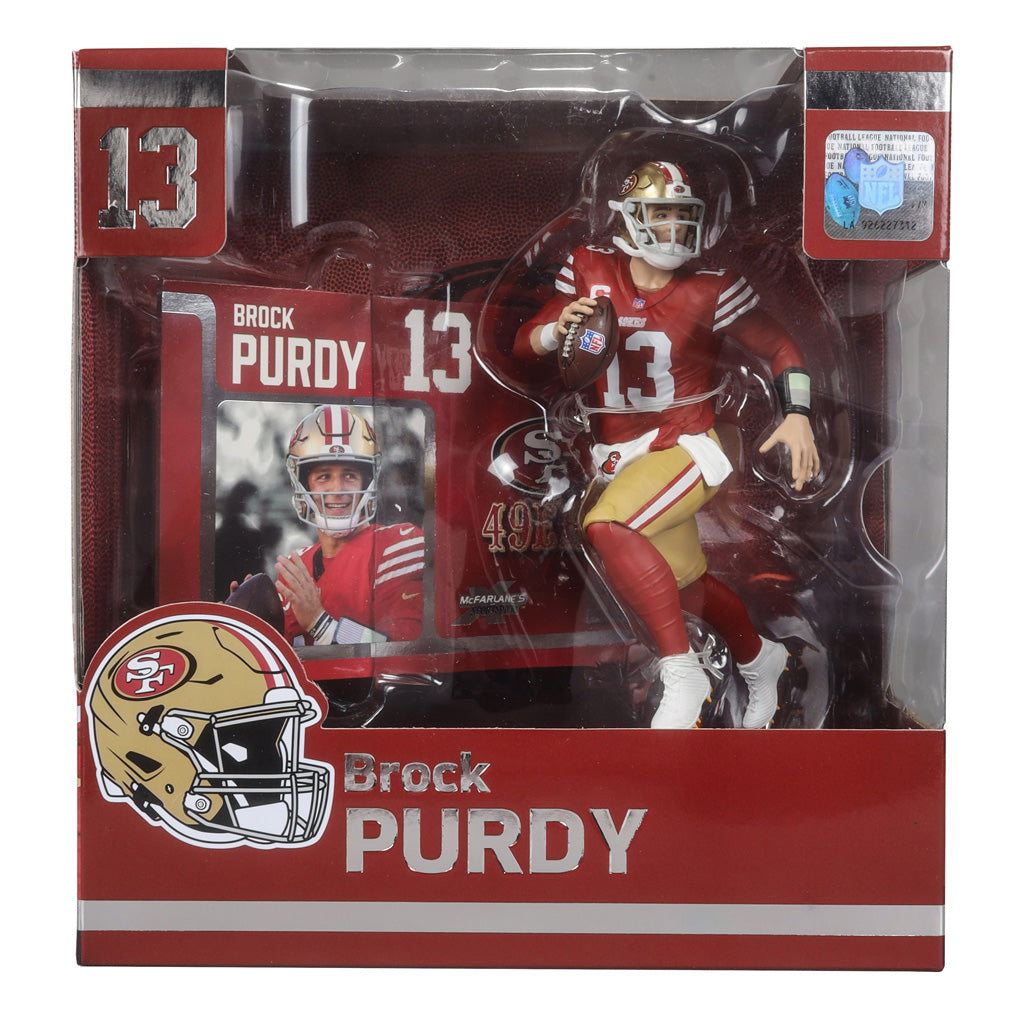 NFL San Francisco 49ers Brock Purdy McFarlane 7&quot; Collectible Figure