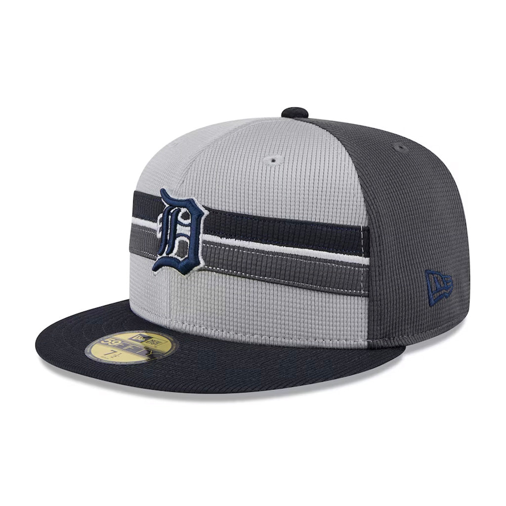 MLB Detroit Tigers New Era 2025 Graphite Batting Practice 59FIFTY Fitted Hat - Graphite