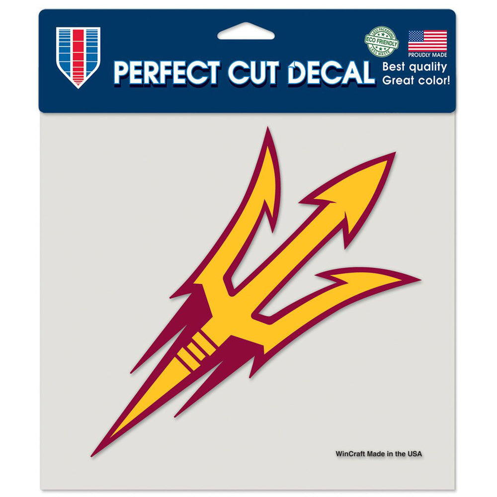 NCAA Arizona State Sun Devils WinCraft 8&quot; x 8&quot; Logo Decal