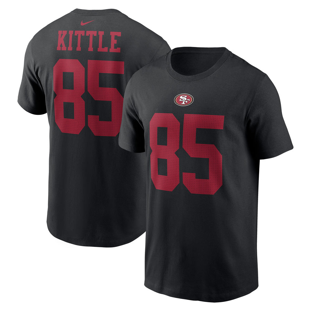 NFL San Francisco 49ers George Kittle Nike Player Pride Name &amp; Number Tee