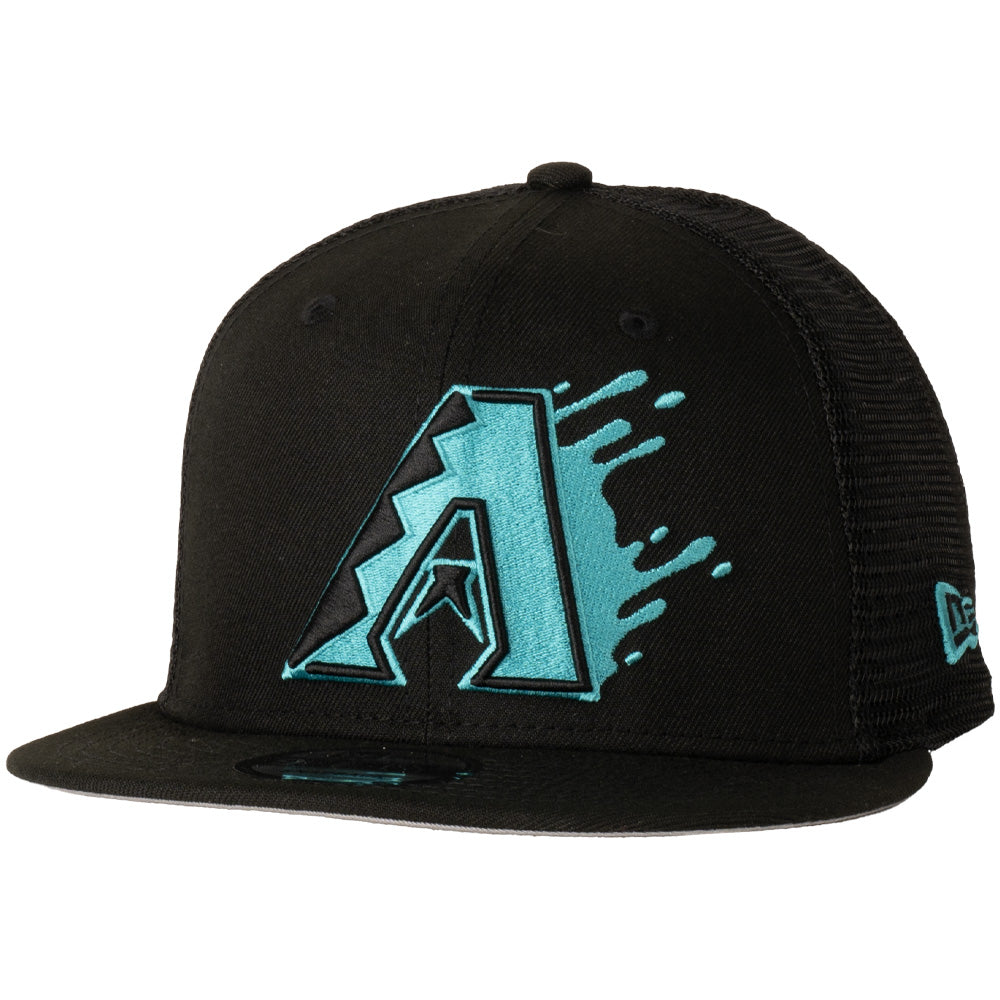 MLB Arizona Diamondbacks New Era Splatter 9FIFTY Trucker Snapback Hat