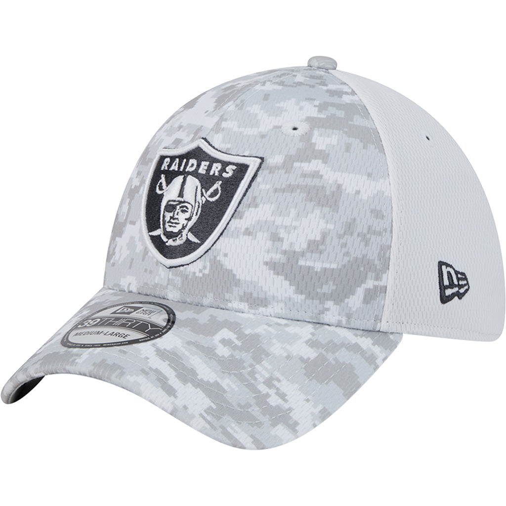 NFL Las Vegas Raiders New Era 2024 Salute to Service 39THIRTY Flex Fit Hat