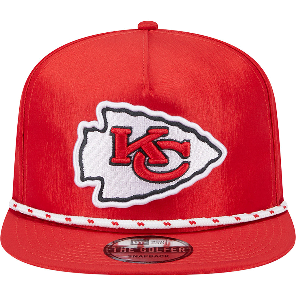 NFL Kansas City Chiefs New Era Team Rope Golfer 9FIFTY Hat