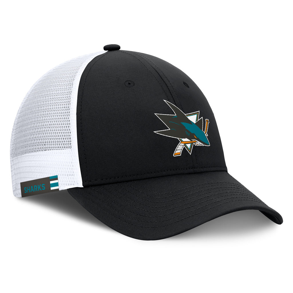 NHL San Jose Sharks Fanatics Authentic Pro Tucker Snapack Hat