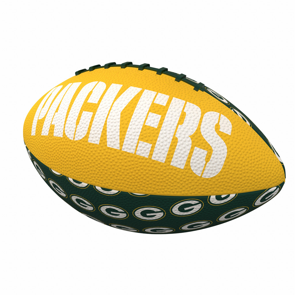 NFL Green Bay Packers Logo Brands Mini Rubber Ball