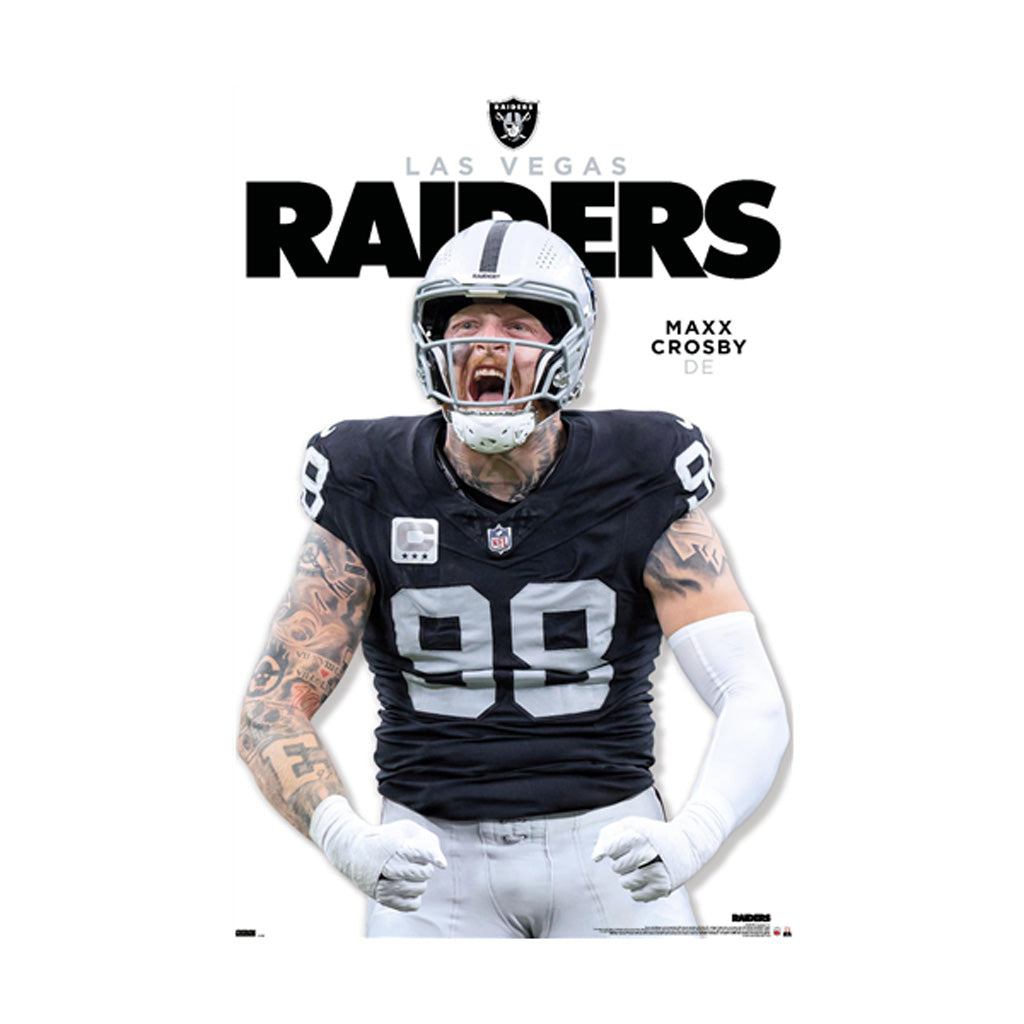 NFL Las Vegas Raiders Maxx Crosby Trends Flex Poster