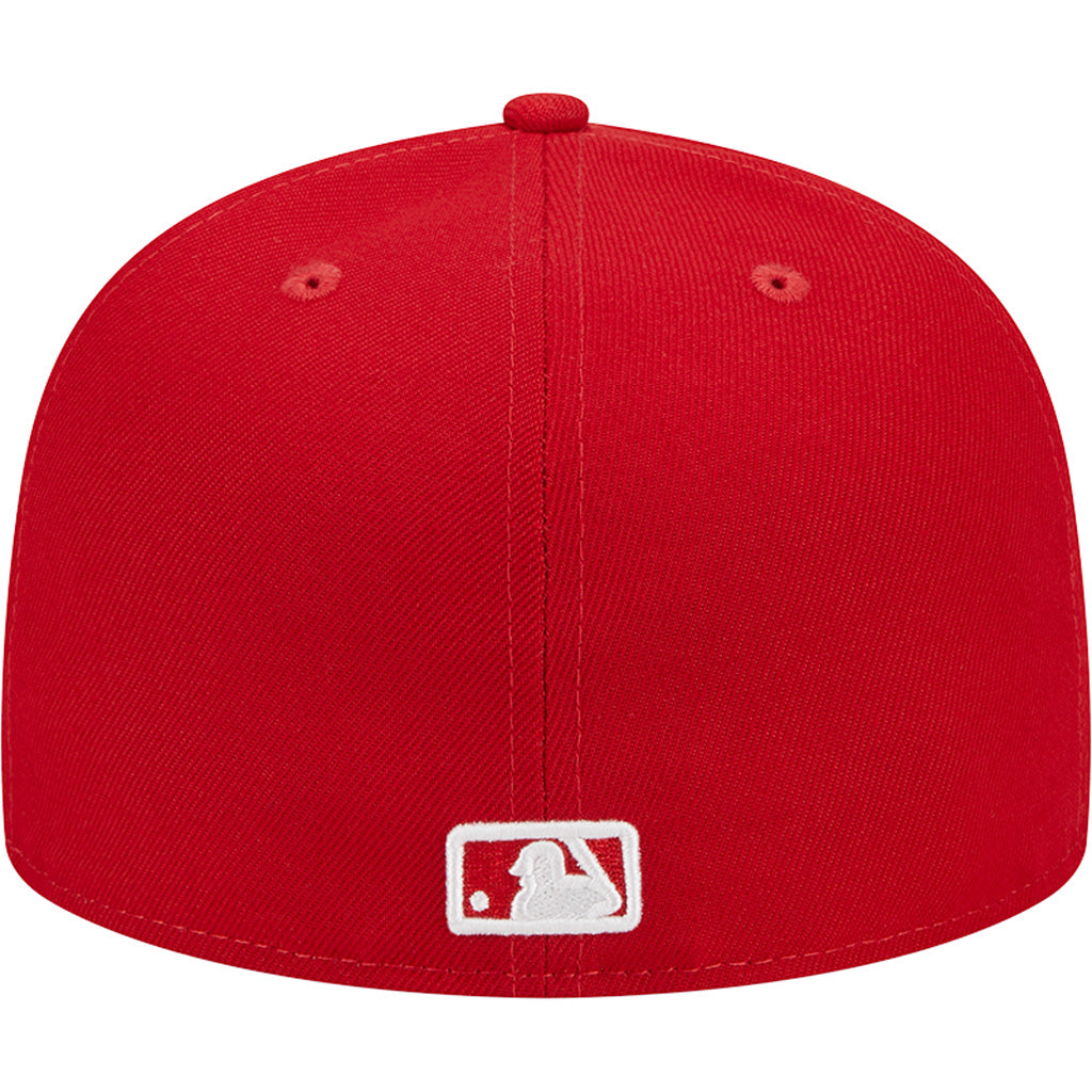 MLB Los Angeles Dodgers New Era Scarlet Side Patch 59FIFTY Hat