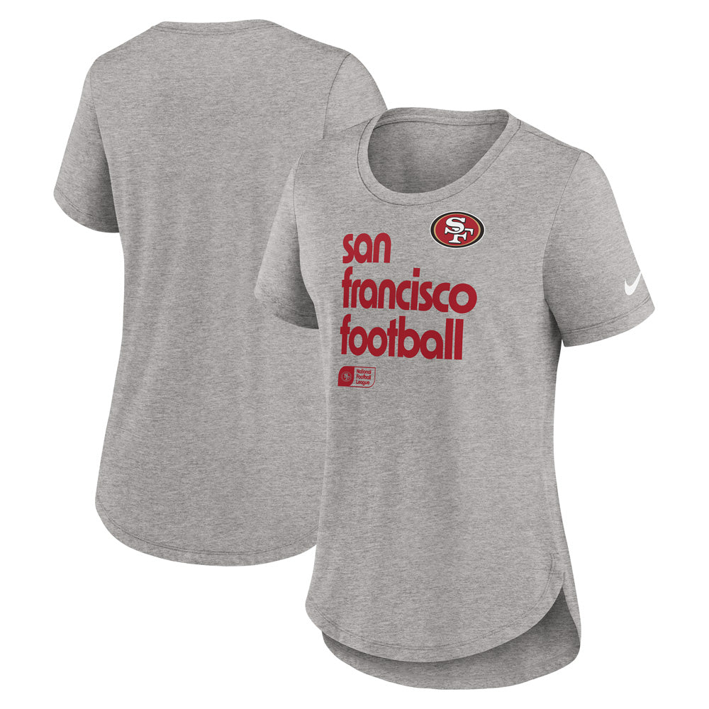 NFL San Francisco 49ers Women&#39;s Nike Triblend Fashion Tee