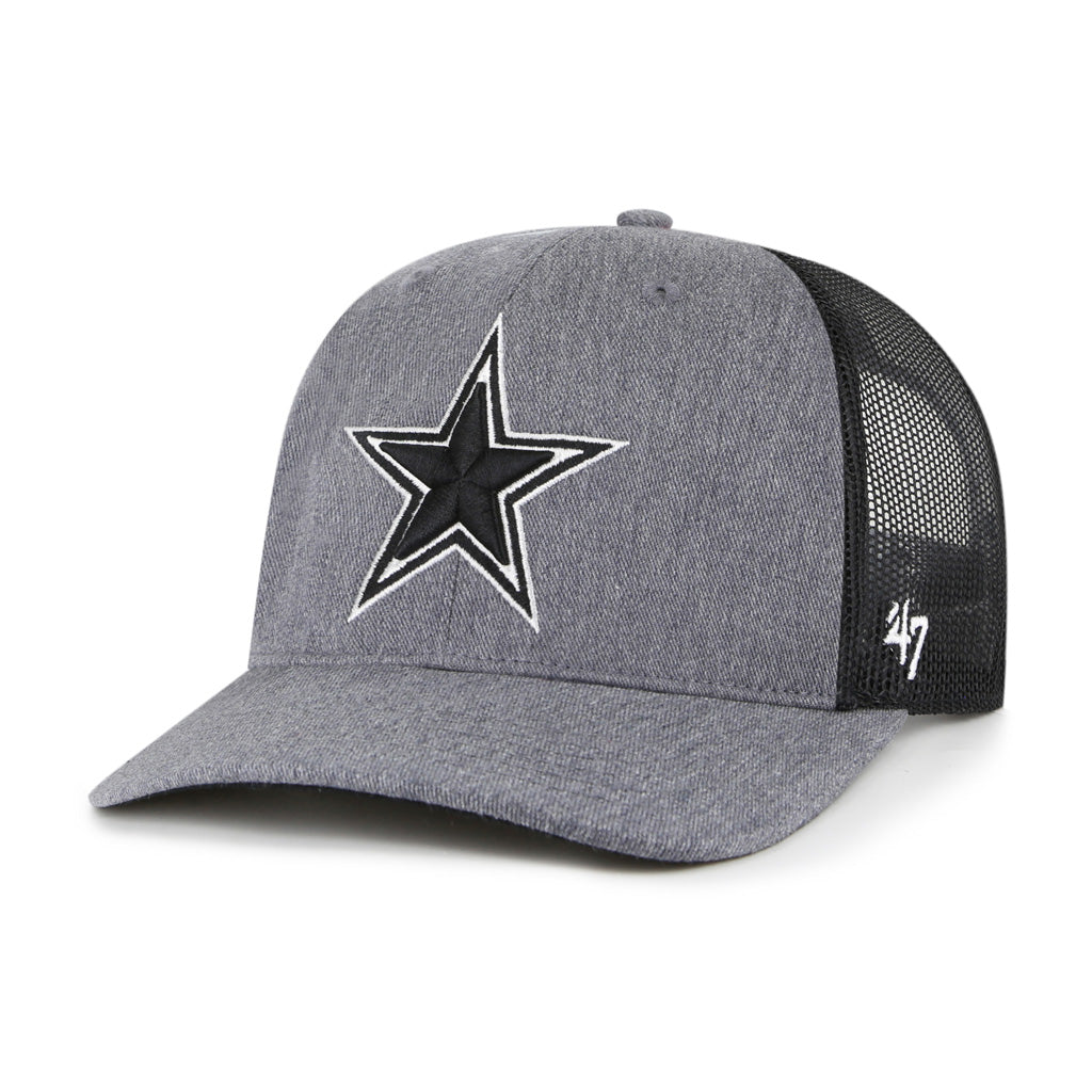 NFL Dallas Cowboys &#39;47 Carbon Trucker Snapback Hat