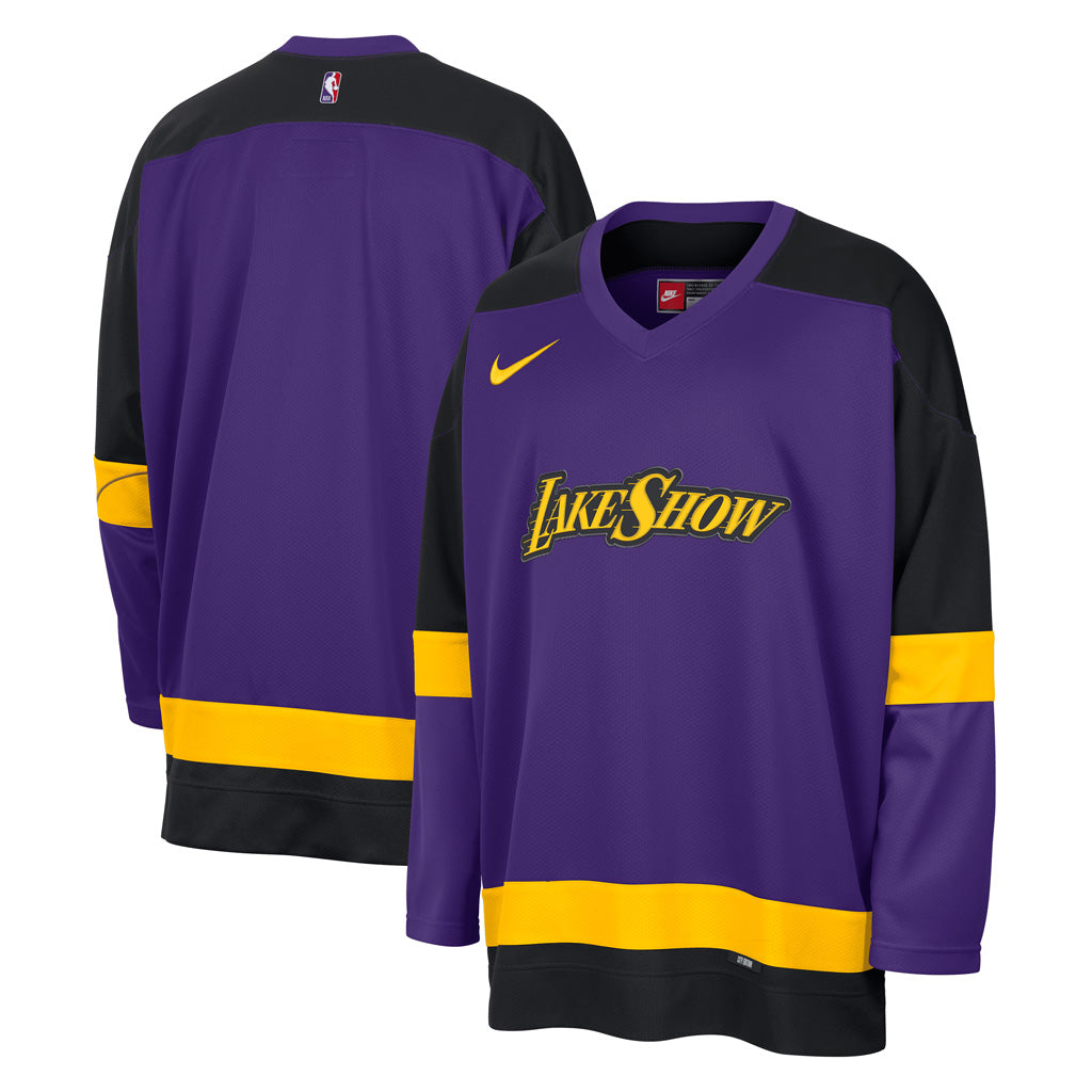 NBA Los Angeles Lakers Nike 2024/25 City Edition Hockey Jersey