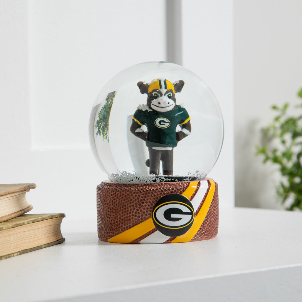 NFL Green Bay Packers Evergreen Glass Water Globe