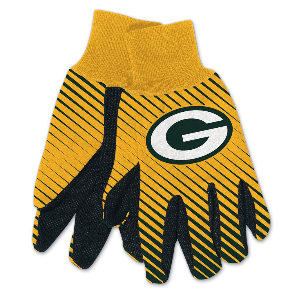 NFL Green Bay Packers WinCraft Team Stripe Utility Gloves