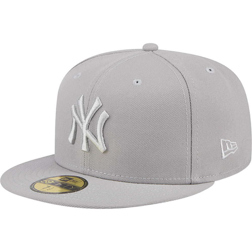 MLB New York Yankees New Era Gray on Gray 59FIFTY Fitted