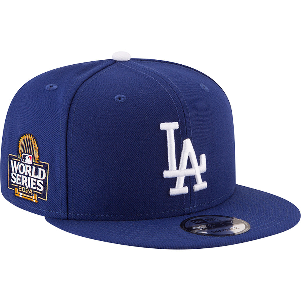 MLB Los Angeles Dodgers New Era 2024 World Series Participation Patch 9FIFTY Snapback Hat