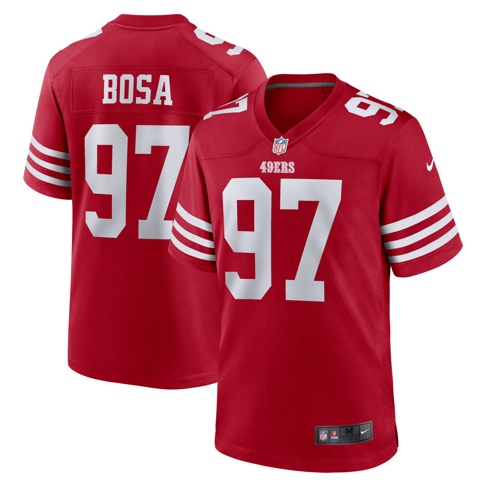 NFL San Francisco 49ers Nick Bosa Nike Home Game Jersey