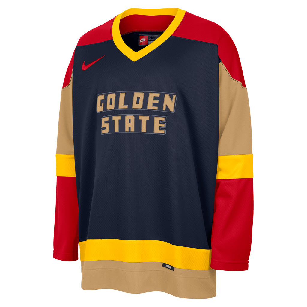 NBA Golden State Warriors Nike 2024/25 City Edition Hockey Jersey