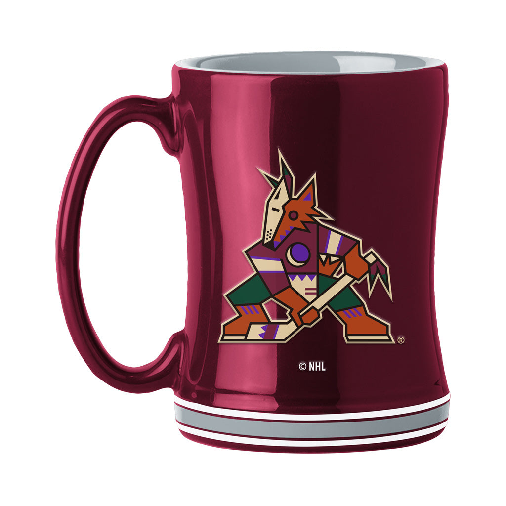 NHL Arizona Coyotes Logo Brands Relief Mug