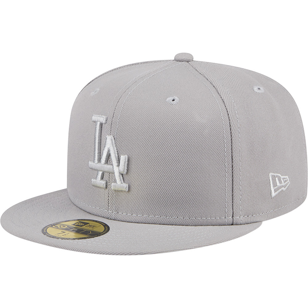 MLB Los Angeles Dodgers New Era Gray on Gray 59FIFTY Fitted